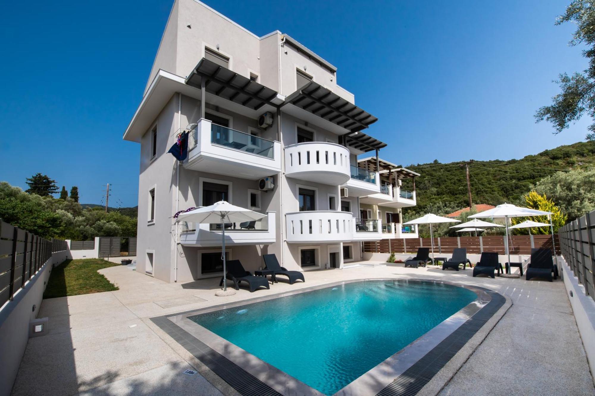 Ferienwohnung Aurelia Nikiana Exterior foto